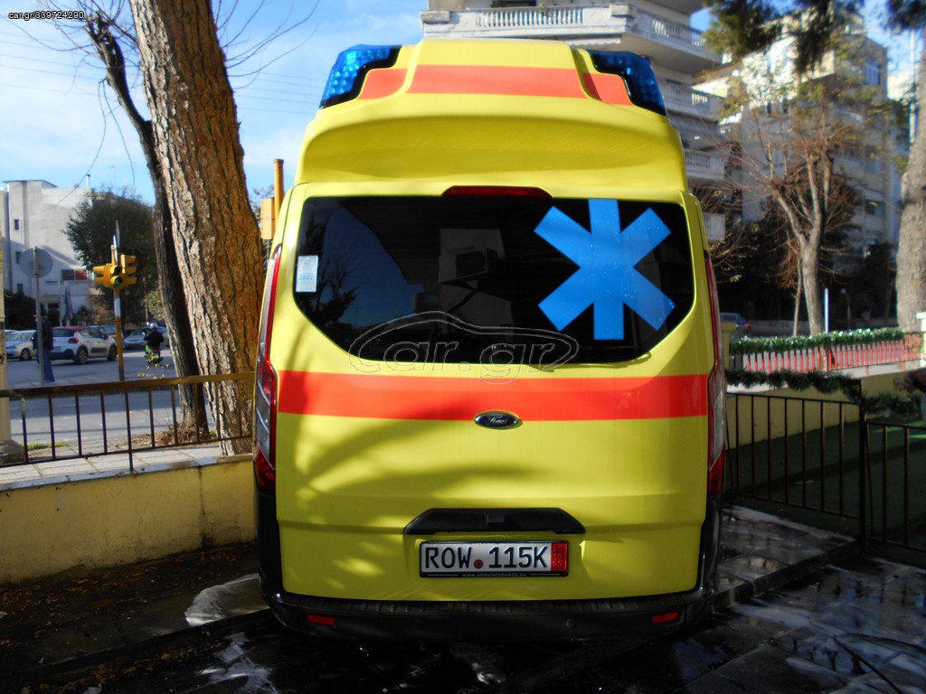 Ασθενοφόρο Ford 2015 transit custom