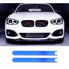 Διακοσμητική λωρίδα μπροστινής μάσκας για BMW Σειρά 1/2/3  F01 F02 F03 F04 08-15/ F06 12-18/ F07 09-17/ F10 F18 09-16/ F11 F12 09-18/ F13 11-17/ F39 17-19/ F48 14-19 M Sport Styling Μπλε Χρώμα