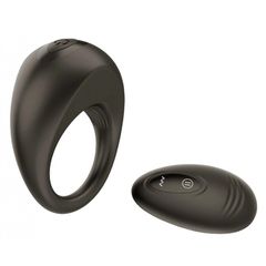 Silicone Remote Control Luxury Penis Ring with 10 Vibration Modes, USB-thumb-2
