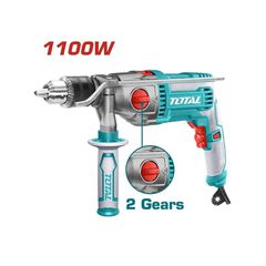 TG211166 Δράπανο Κρουστικό 2 Ταχυτήτων 1100W - ΜΕ ΚΡΟΥΣΗ - TOTAL (#TG211166)