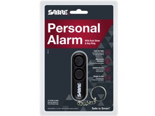 Sabre Personal Alarm με Κρίκο για Κλειδια PA-01 Black 