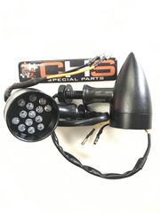 ΦΛΑΣ LED ΜΙΝΙ ΜΑΥΡΟ CH-3007 14LED