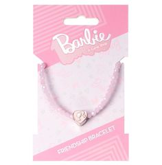 BARBIE - Pink Bead Bracelet - Haert-thumb-1