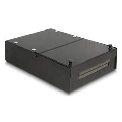 DELOCK κυτίο ένωσης 4 θυρών 66235 για Keystone modules σε μαύρο χρώμα