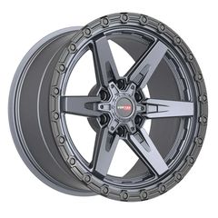 Ζάντες 18x9 , 6x139.7 (Vortek VRT-602) Matte Titanium / Black Bead Ring