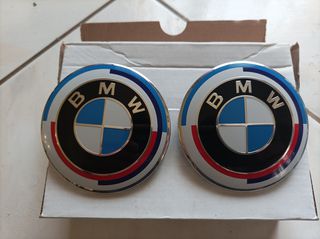 Σήματα δύο BMW 82mm BMW 50th Anniversary M Emblem 