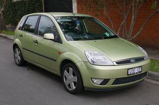 FORD FIESTA 02-06  ΚΑΠΩ ΕΜΠΡΟΣ ΧΡΩΜΑ ΑΣΗΜΙ