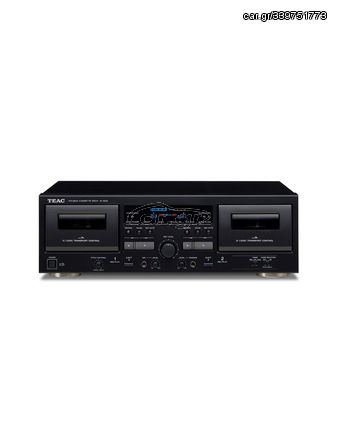 TEAC W-1200 Black Διπλό Kασετόφωνο