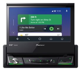 Pioneer AVH-A7100BT 1Din 7'' Dvd Usb Bluetooth