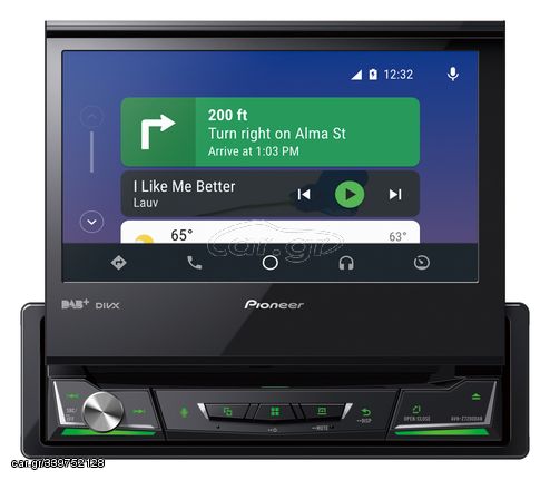 Pioneer AVH-A7100BT 1Din 7'' Dvd Usb Bluetooth