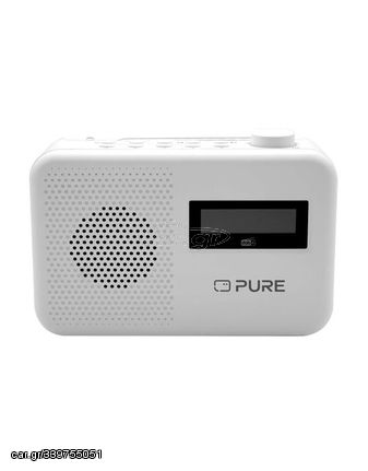 PURE Elan One 2 φορητό ψηφιακό ραδιόφωνο με DAB+ και Bluetooth, Λευκό