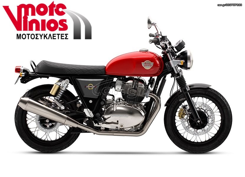 Royal Enfield INTERCEPTOR 650 2025 RED *EΠΩΝΥΜΑ ΔΩΡΑ+TEΛΗ'26*