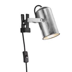 Nordlux Επίτοιχο Φωτιστικό Porter Clamp LED E27 Galvanized - 2213062031