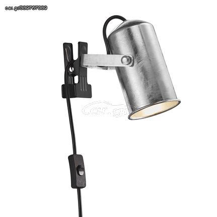 Nordlux Επίτοιχο Φωτιστικό Porter Clamp LED E27 Galvanized - 2213062031