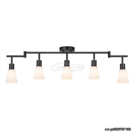 Nordlux Spot LED 5xE14 Cole Μεταλλικό Μαύρο - 2112950003