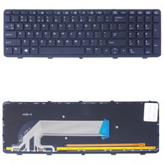 Πληκτρολόγιο Laptop HP ProBook HP 650 G1 738696-b71 Keyboard US Backlit (Κωδ.40470USBACKLIT)