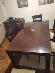 Τραπεζαρία σάλονιου με 6 καρέκλες!