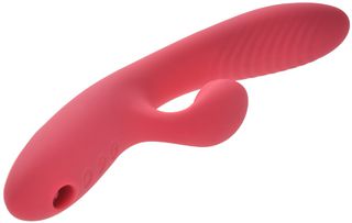 jack Bunny Vibrator 10 Vibration & Heating Modes + Air Pulse Silicon USB Stimulator 24 Cm