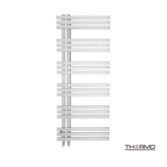 Thermo Vivo 119x50 Inox Brushed - Θερμαινομενη πετσετοκρεμάστρα