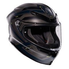 AGV K6 S E2206 - ENHANCE MATT GREY/YELLOW FLUO