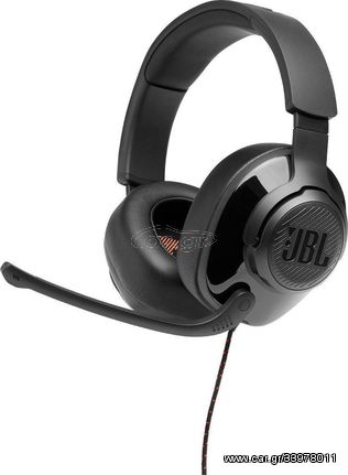 JBL Quantum 300 Over-Ear Wired Gaming Headset Surround Black