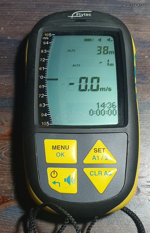 Alto Element Flytec Variometer - Altimeter