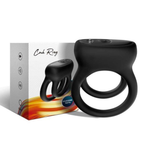 TOYBOY ROY silicone double loop vibe ring