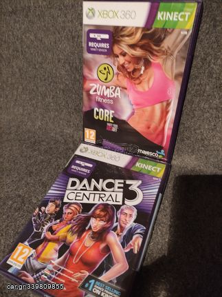 Γυμναστειτε... Χορευοντας με KINECT - 2 παιχνιδια XBOX 360