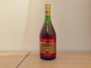 Κλειστή  Συλλεκτική Σφραγισμένη φιάλη Brandy 5* CAMBAS 750ml  40% alc Vintage 