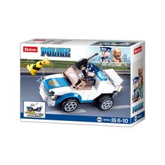 Sluban Pull Back Surveillance Vehicle - Police serie #M38B0824