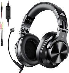 Oneοdio Gaming Headset Fusion A71M, 6.35mm & 3.5mm, Hi-Res, 40mm, μαύρο - (OA-A71M)