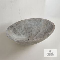 Fossil Mica Marble DR55 Emperor Pale 55x41 - Επιτραπεζιος Μαρμαρινος Νιπτηρας