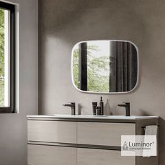 Luminor Fiz 60 Inox Brushed - Καθρεφτης Μπανιου Φωτιζομενος