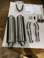 (450€ ΠΡΟΣΦΟΡΑ ΤΟΥ ΚΑΤΑΣΤΗΜΑΤΟΣ) STORM OVAL ΧΑΛΎΒΔΙΝΩΝ ΣΙΓΑΣΤΏΝ ΕΞΆΤΜΙΣΗΣ ΕΓΚΕΚΡΙΜΈΝΟ ΓΙΑ YAMAHA TDM900 2002>.! Ειναι με ολα τα εξάρτημα για να γινει η τοποθετηση και η σιγαστήρες ειναι στο σετ.!