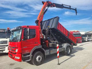 Ανατροπή + Γερανός Mercedes-Benz 2010 1624 ΚΑΙΝΟΥΡΙΑ ΑΝΑΤΡΟΠΗ  + ΓΕΡΑΝΟΣ PK 12001 16.000kg
