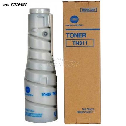 Konica Minolta TN311 Toner Laser Εκτυπωτή Μαύρο 11500 Σελίδων (8938-402 8938-404)