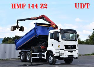 MAN '12 TGA 26.320* HMF 1444 Z2 +  Χειριστιριo / 6x4