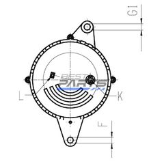 Δυναμό-SEAT IBIZA IV, IBIZA IV SC, IBIZA IV ST, IBIZA V, MII, TOLEDO IV/ SKODA CITIGO, FABIA III, KAMIQ, KAROQ, OCTAVIA IV, SCALA/ VW LOAD UP, POLO VI, UP! 1.0/1.0CNG/1.6 -thumb-4