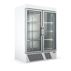 Ανοξείδωτο Ψυγείο Βιτρίνα Συντήρησης UBP 137 σε τιμή ευκαιρίας