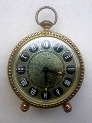  Europa Vintage German Brass Table Clock