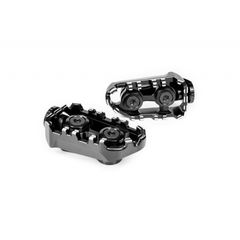 GILLES Tech-X Enduro Foot Peg μαρσπιέ οδηγού αντικραδασμικά μαύρα για KTM 790 ADV, 890 ADV, 1290ADV, HUSQVARNA NORDEN 901