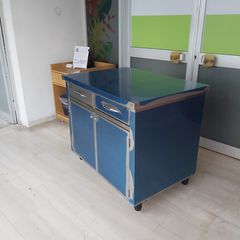 Πάγκος εργασίας ερμάριο 100*70*85 εκ, με ανοιγόμενες πόρτες & συρτάρια. ΠΡΟΣΦΟΡΑ! Ποιότητα & Τιμή Stockinox.-thumb-2