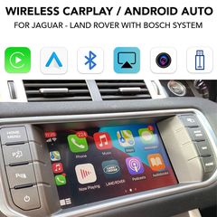 DIGITAL IQ LR 236 CPAA (CARPLAY / ANDROID AUTO BOX for JAGUAR – LAND ROVER mod.2011-2017 with BOSCH System)