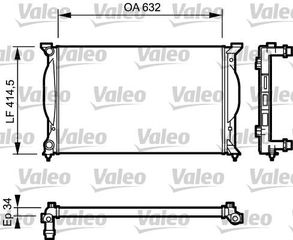 Ψυγείο, ψύξη κινητήρα VALEO 732963