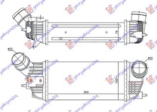 ΨΥΓΕΙΟ INTERCOOLER 2.0 HDi ΠΕΤΡΕΛΑΙΟ (300x155x80) 021206230