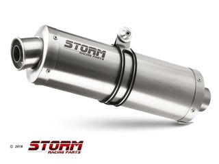 Εξάτμιση Τελικό Storm Oval S.Steel Yamaha R6 2003-2005