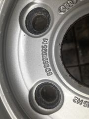 ΖΑΝΤΑ ΑΛΟΥΜΙΝΙΟΥ ΓΝΗΣΙΑ AUDI A4 6JX15 ET45 1994 - 2000 -thumb-1