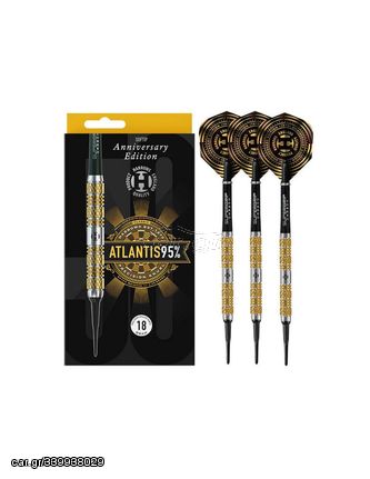 Harrows Atlantis 95 50th Anniversary Edition softip darts 16967