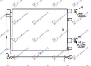 ΨΥΓΕΙΟ AC 1.1-1.4 CRDi ΠΕΤΡΕΛΑΙΟ (500x360x12) 423006430