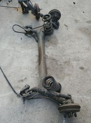 FIAT PUNTO 99-05 LANCIA YPSILON 04-10 ΑΞΟΝΑΣ ΠΙΣΩ ΜΕ ΤΑΜΠΟΥΡΑ & ABS